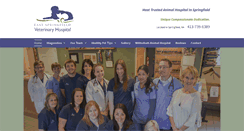 Desktop Screenshot of eastspringfieldveterinaryhospital.com